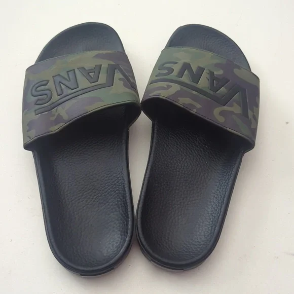 NEW Men's Vans Camo Slides Size 10 NWT - Picture 3 of 9